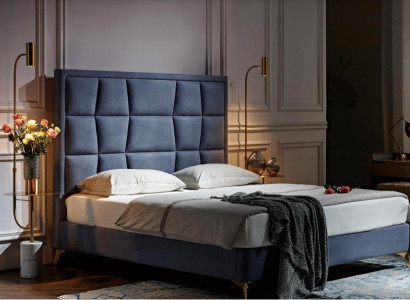 Complete bedroom set bed 2x nightstand 3-piece sets beds designer luxury